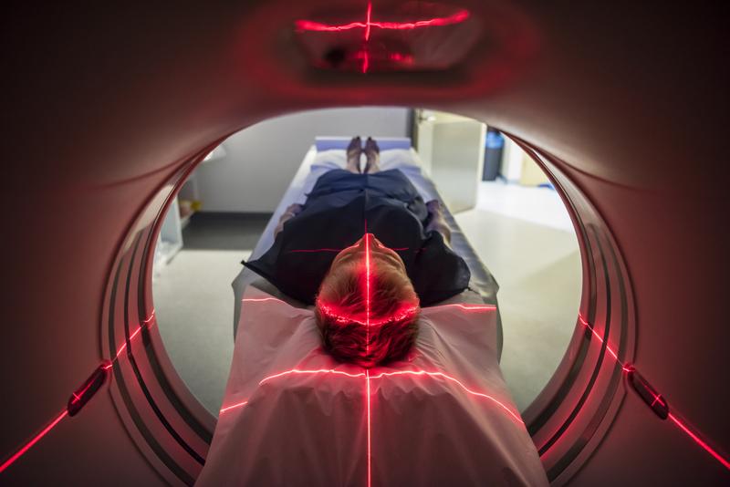 MRI-scanner met patient